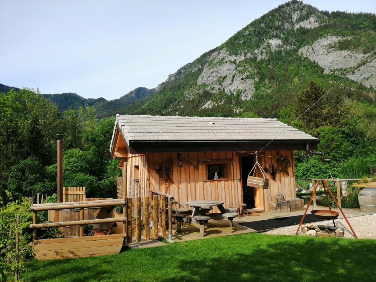 Chalet Trappeur Le Biot Buitenkant foto